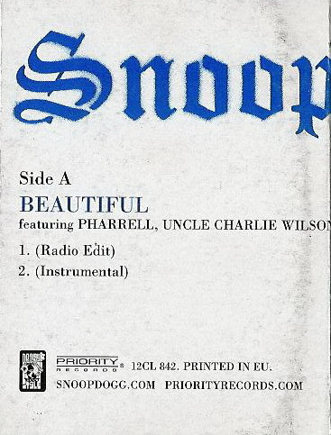 Snoop Dogg - Beautiful / Ballin' | Priority Records (7243 5 52181 6 2) - 3