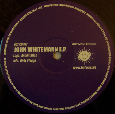 John Whitemann - John Whitemann E.P. | Hotwax Traxx (HOTWAX017) - 3