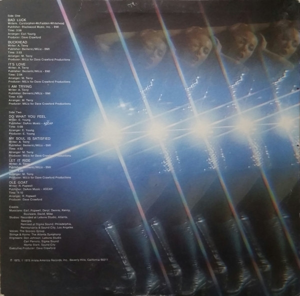 The Atlanta Disco Band - Bad Luck | Ariola America (ST-50004) - 2