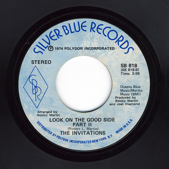 The Invitations - Look On The Good Side | Silver Blue Records (SB 818) - 2 The Invitations - Look On The Good Side | Silver Blue Records (SB 818) - 2