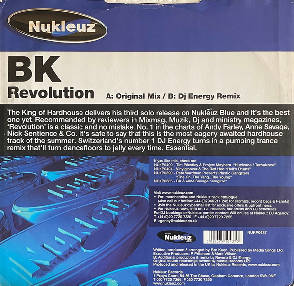 BK - Revolution | Nukleuz (NUKP 0437) - 2