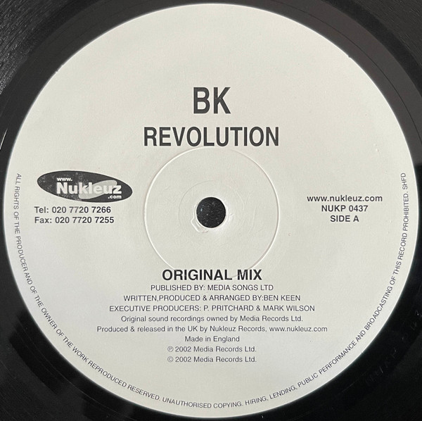 BK - Revolution | Nukleuz (NUKP 0437) - 3