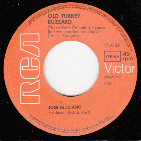 José Feliciano - Marley Purt Drive | RCA Victor (47-9739) - 4 José Feliciano - Marley Purt Drive | RCA Victor (47-9739) - 4