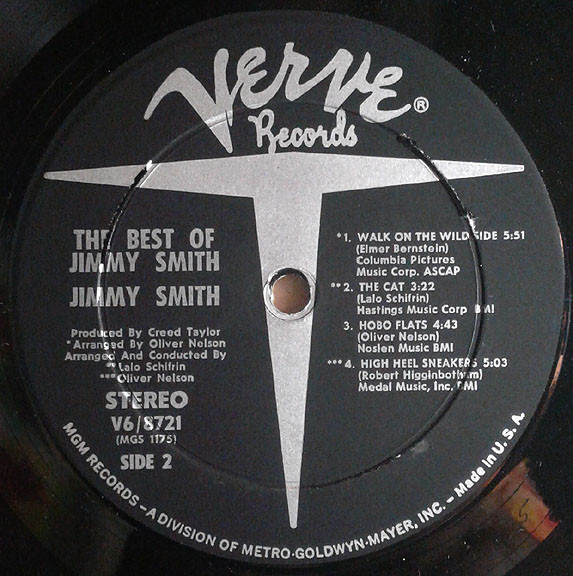 Jimmy Smith - The Best Of Jimmy Smith | Verve Records (V6-8721) - 3 Jimmy Smith - The Best Of Jimmy Smith | Verve Records (V6-8721) - 3