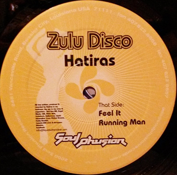 Hatiras - Zulu Disco | Soul Phusion Records (SPR-009) - 4