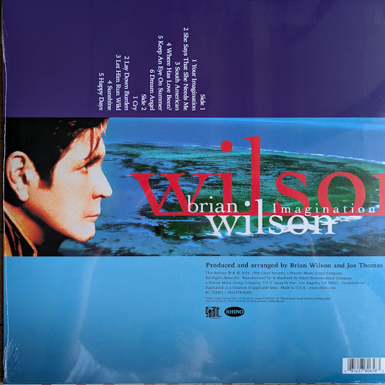 Brian Wilson - Imagination | Giant Records (R1 728451) - 3 Brian Wilson - Imagination | Giant Records (R1 728451) - 3
