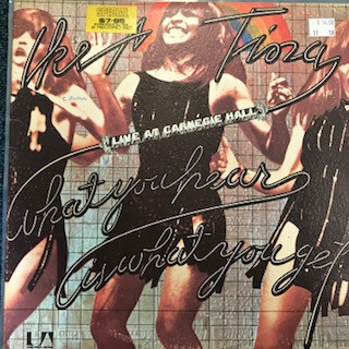Ike & Tina Turner - "What You Hear Is What You Get" - Live At Carnegie Hall | United Artists Records (L-45,041)