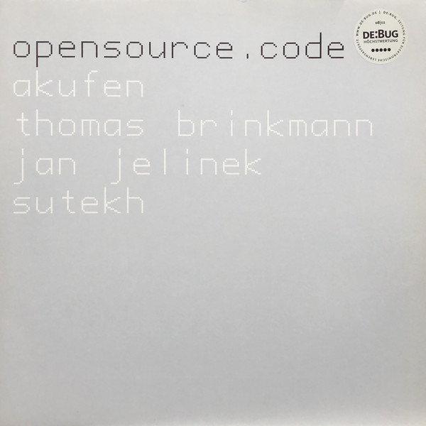 Various - opensource.code | Source Records (020541 12")