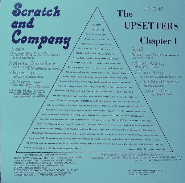 Various - Scratch And Company - Chapter 1 The Upsetters | Clocktower Records Inc. (LPCT 0114-R) - 2