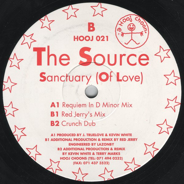 The Source - Sanctuary (Of Love) | Hooj Choons (HOOJ 021)