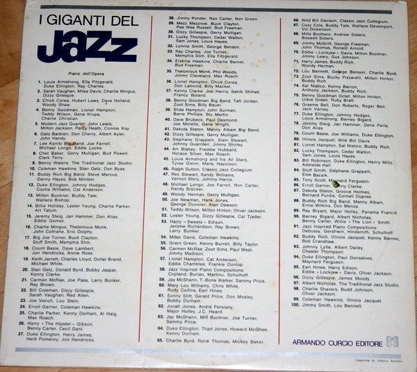 Louis Armstrong And His All-Stars , Tyree Glenn , Marty Napoleon - I Giganti Del Jazz Vol. 45 | Curcio (GJ-45) - 3