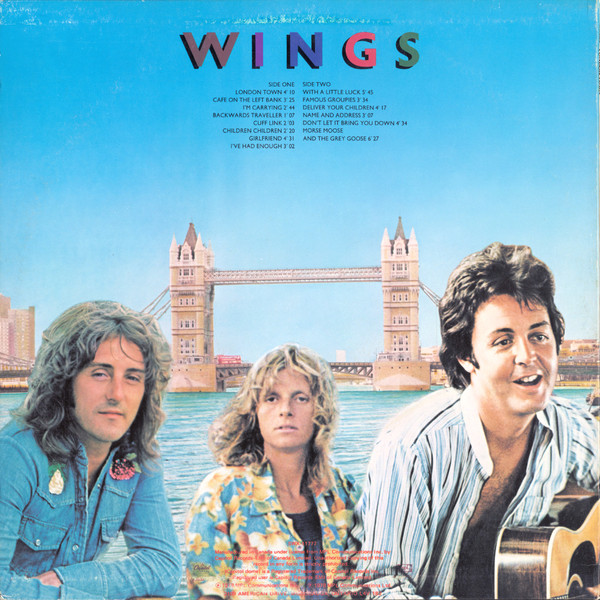 Wings - London Town | Capitol Records (SWX-11777) - 2