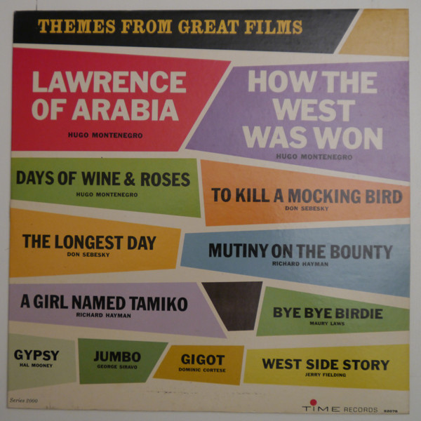 Various - Themes From Great Films | Time Records (52078) Various - Themes From Great Films | Time Records (52078)
