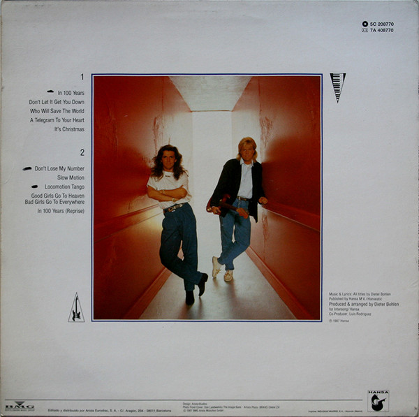 Modern Talking - In The Garden Of Venus - The 6th Album | Ariola (208 770) - 2