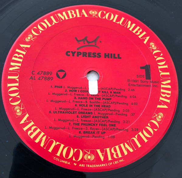 Cypress Hill - Cypress Hill | Columbia (C 47889) - 3