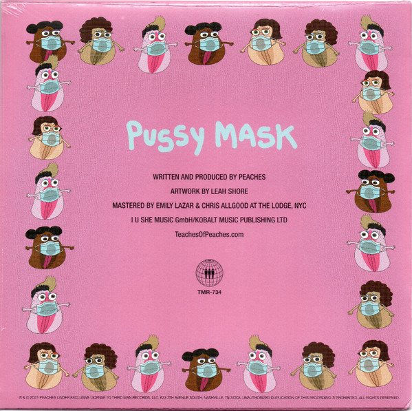 Peaches - Pussy Mask (7") [Vinyl] | Third Man Records (TMR-734) - 2