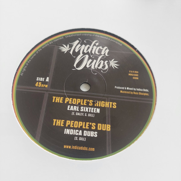Earl Sixteen - People's Rights | Indica Dubs (ISS098)