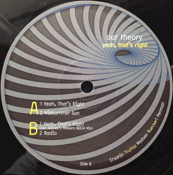 Our Theory - Yeah, That's Right | Nublu Records (NUB 12003) - 4