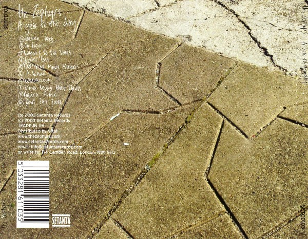 The Zephyrs - A Year To The Day | Setanta (SETCD103) - 3