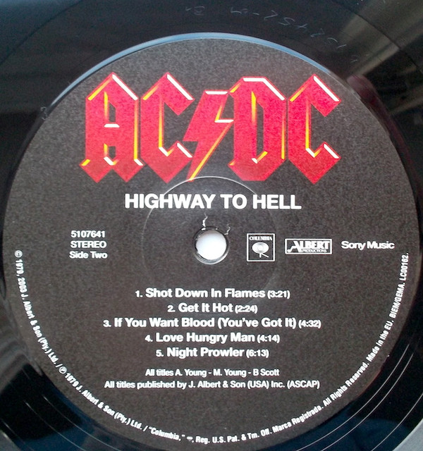 AC/DC - Highway To Hell | Columbia (5107641) - 4