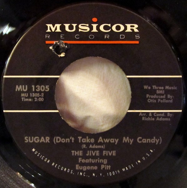 The Jive Five Featuring Eugene Pitt - Blues In The Ghetto | Musicor Records (MU 1305) - 2