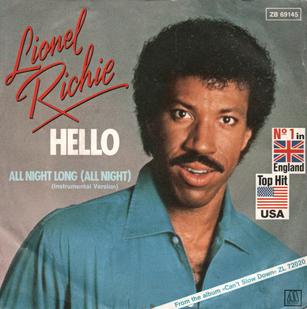 Lionel Richie - Hello | Motown (ZB 69145)