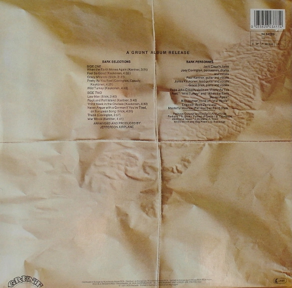 Jefferson Airplane - Bark | Grunt (NL 84386) - 2 Jefferson Airplane - Bark | Grunt (NL 84386) - 2