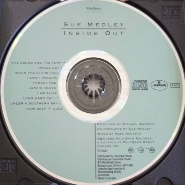 Sue Medley - Inside Out | Mercury (P2 12527) - 3 Sue Medley - Inside Out | Mercury (P2 12527) - 3