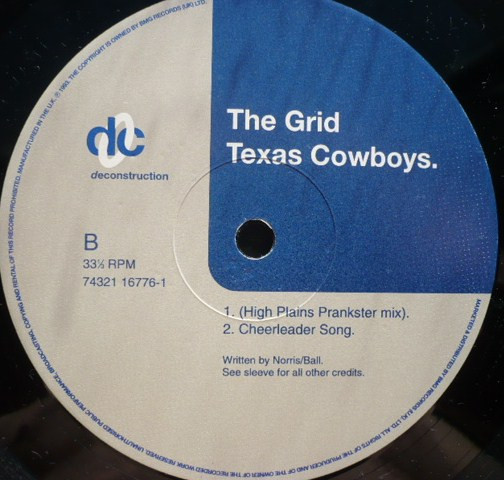 The Grid - Texas Cowboys | Deconstruction (74321 16776-1) - 3