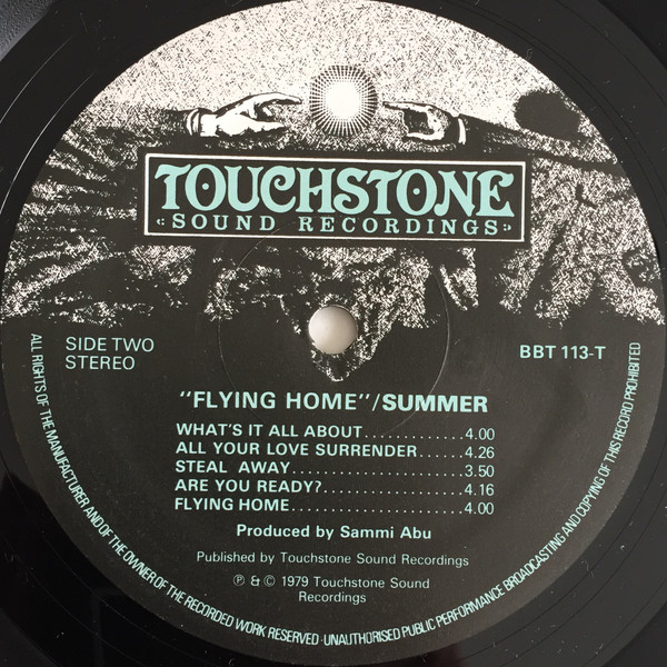 Summer - Flying Home | Touchstone Sound Recordings (BBT 113 T) - 4