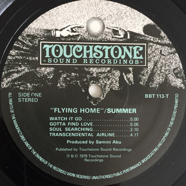 Summer - Flying Home | Touchstone Sound Recordings (BBT 113 T) - 3