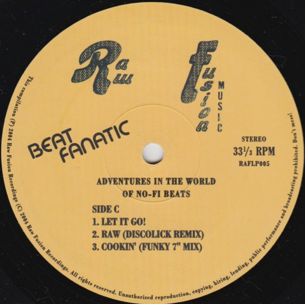 Beatfanatic - Adventures In The World Of No-Fi Beats | Raw Fusion Recordings (RAFLP005) - 5