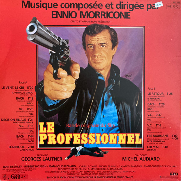 Ennio Morricone - Le Professionnel (Bande Originale Du Film) | Général Music France (803 026) - 3