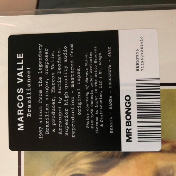 Marcos Valle - Braziliance! | Mr Bongo (MRBLP215) - 2