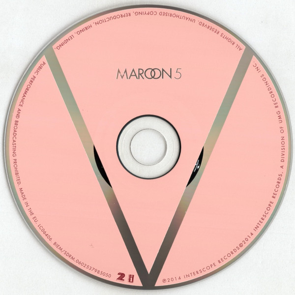 Maroon 5 - V | 222 Records (0602537985050) - 3 Maroon 5 - V | 222 Records (0602537985050) - 3