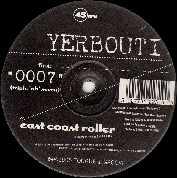 Yerbouti - Meltdown | Tongue And Groove Records (TNG12019) - 2