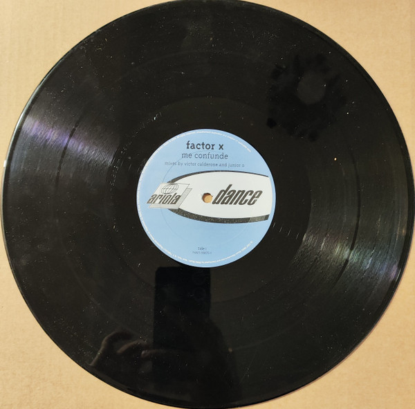 Factor X - Me Confunde | Ariola Dance (74321-50875-1) - 4