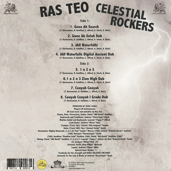 Ras Teo - Celestial Rockers | Zion High Productions (ZHP0023) - 2