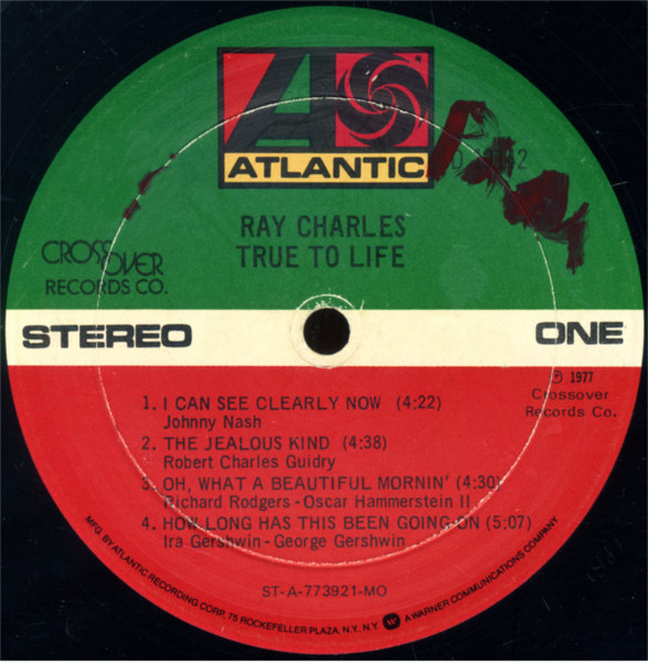 Ray Charles - True To Life | Atlantic (SD 19142) - 3 Ray Charles - True To Life | Atlantic (SD 19142) - 3