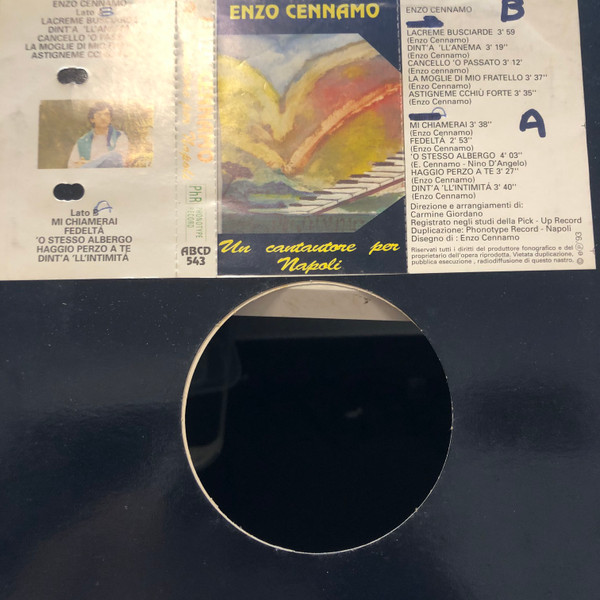 Vincenzo Cennamo - Un Cantautore Per Napoli | Phonotype Record (ABCD 543)