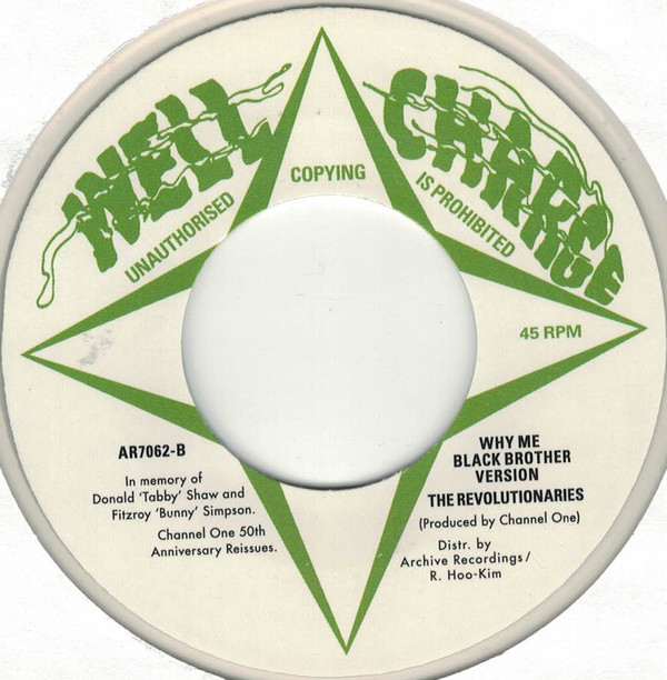 Mighty Diamonds - Why Me Black Brother | Well Charge (AR7062)