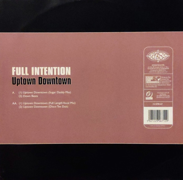 Full Intention - Uptown Downtown | Stress Records (12 STR 67) - 2
