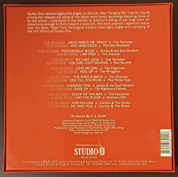 Various - Studio One U.K. Red Series Boxset | Studio One (SO UK 45-002) - 2