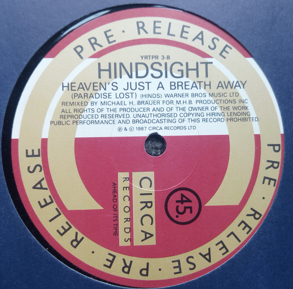 Hindsight - Heaven's Just A Breath Away | Circa (YRTPR 3) - 4