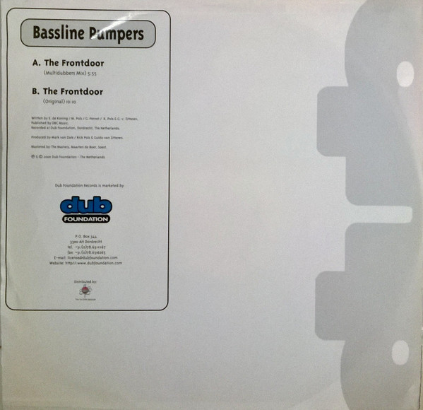 Bassline Pumpers - The Frontdoor | Dub Foundation (DF 003-2) - 2