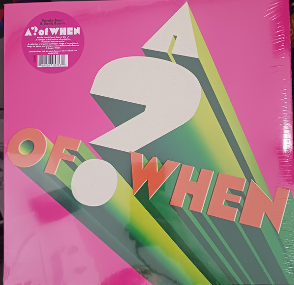 Panda Bear & Sonic Boom - A ? of WHEN | Domino (WIGLP575)