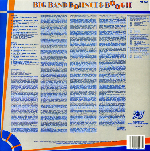 Cootie Williams - Echoes Of Harlem | Affinity (AFS 1031)