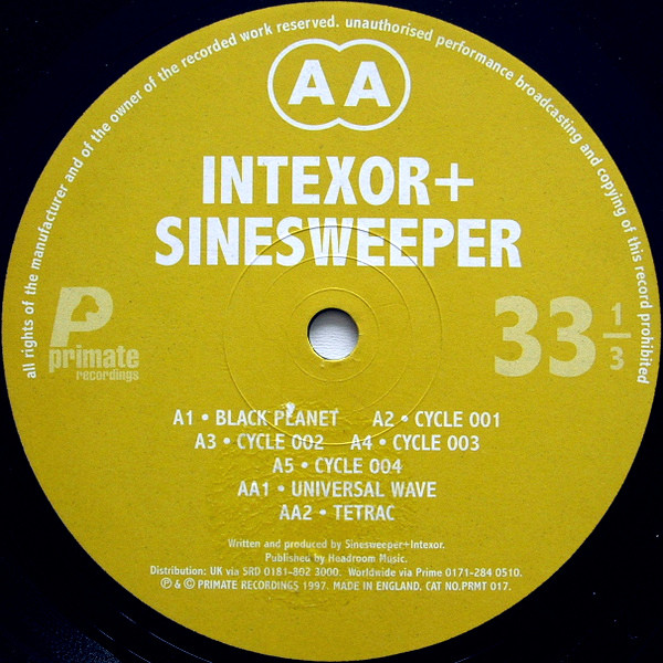 Intexor + Sinesweeper - Embionic EP | Primate Recordings (PRMT 017) - 3