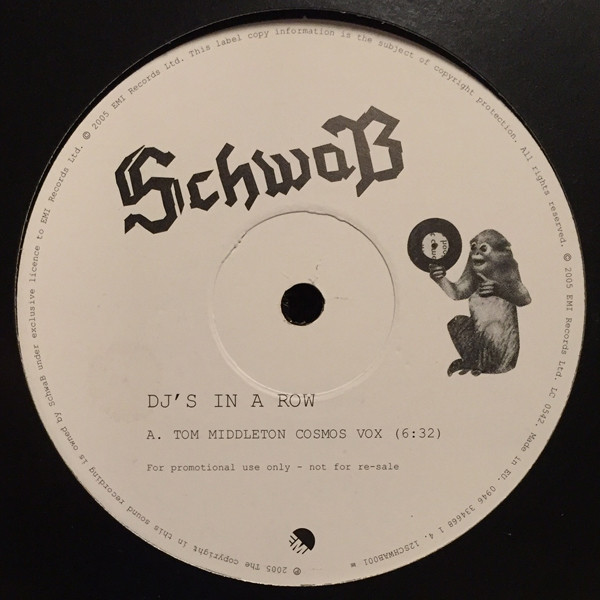 SchwaB - DJ's In A Row | EMI (12 SCHWAB 001)