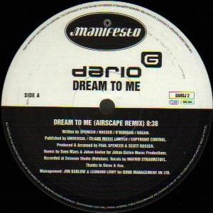 Dario G - Dream To Me | Manifesto (DARDJ 2/3) - 3